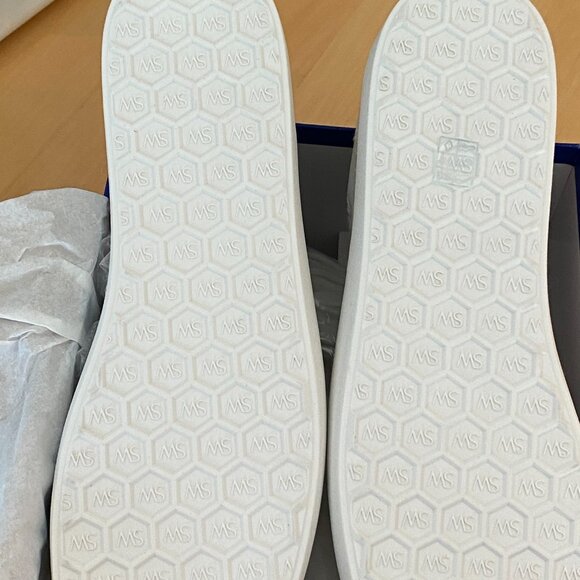 Stuart Weitzman Daryl sneaker, tweed and leather - Picture 2 of 2